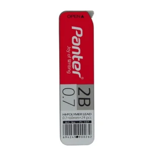 نوک مداد نوکی 0.7 میلی‌متری پنتر (Panter) نوع 2B رنگ مشکی