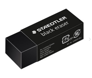 پاک کن سایز کوچک مشکی استدلر (Staedtler Soft Eraser B30)