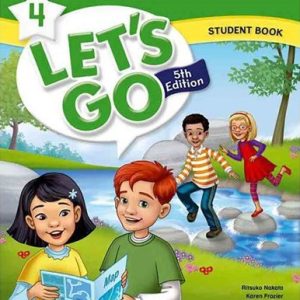 کتاب لتس گو ویرایش پنجم Lets Go 5th 4 SB+WB+DVD (سایز وزیری)