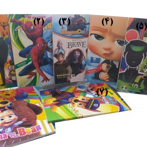 دفتر 50 برگ فانتزی ته چسب