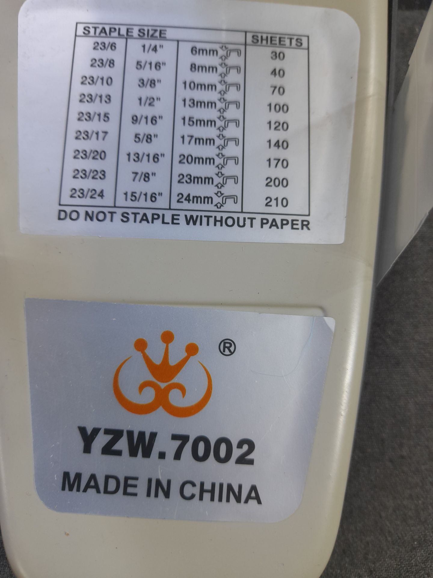 دستگاه منگنه زن قدرتی (آسان زن) YZW.7002